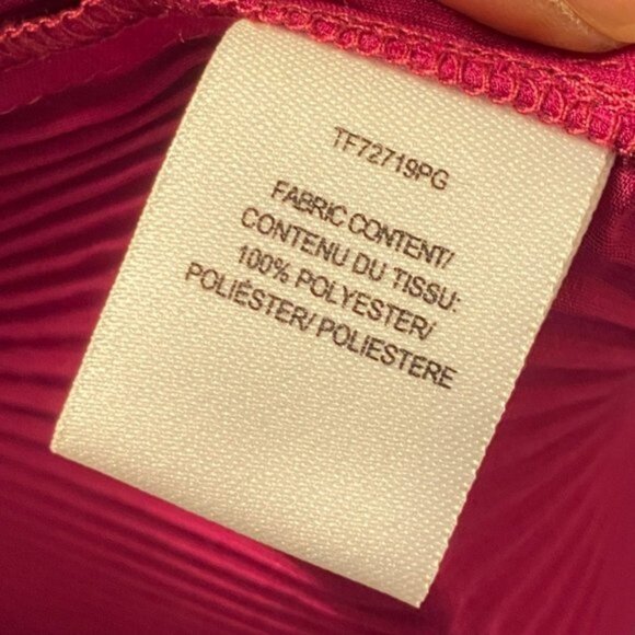 BEAUTIFUL DEREK LAM 10 CROSBY FUCHSIA PLEATED BLOUSE (NWT) - Picture 9 of 10